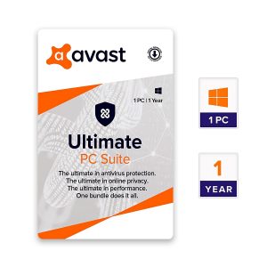 Avast Ultimate PC Suite (Premium Total Security) (3 PC | 3 Year)